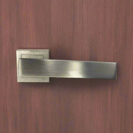 Handle Zara On Rose Yale Satin Nickel