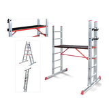 Aluminum Practical Scaffolding & Ladder 2,5Mt