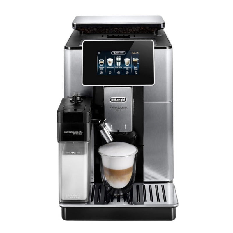 Delonghi Primadonna Soul Bean to Cup Coffee Machine – Silver