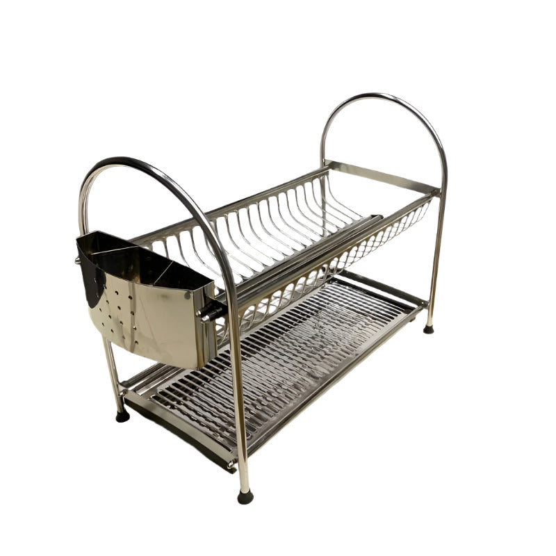 Plate Rack Stainless Steel Three Layer