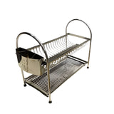 Plate Rack Stainless Steel Three Layer