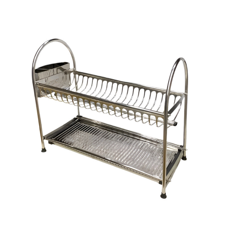 Plate Rack Stainless Steel Three Layer