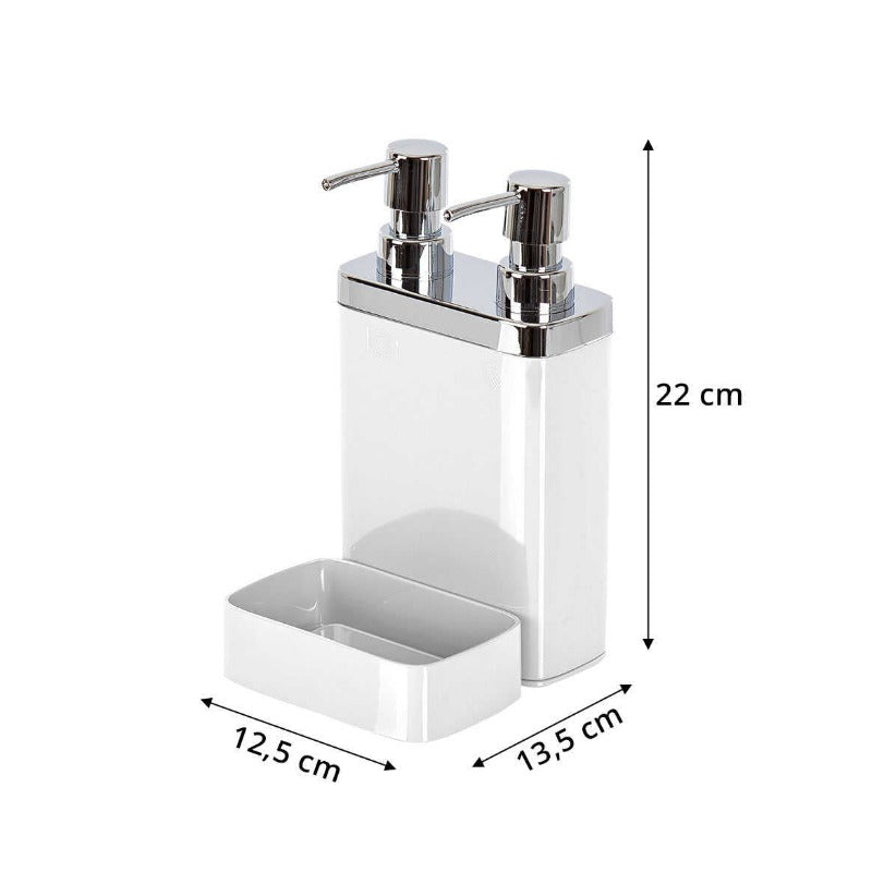 Prima Nova Viva Liquid Soap Dispenser White