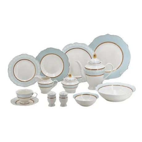 Dinner Set Sky Blue (47pcs Set)