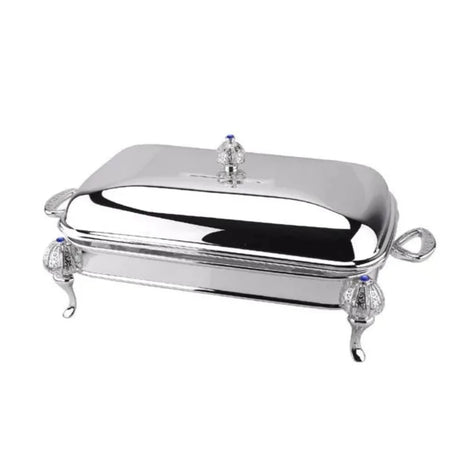 Stainless Steel Royal Single Food Warmer Rectangle 3L