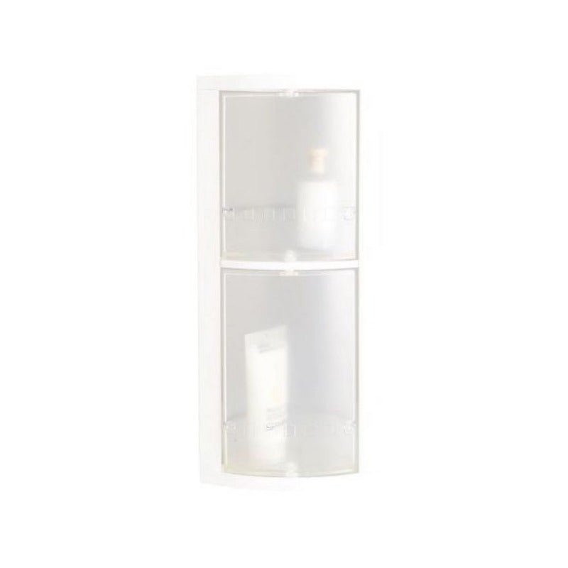 Primanova Bathroom Corner Shelf Stack of 2