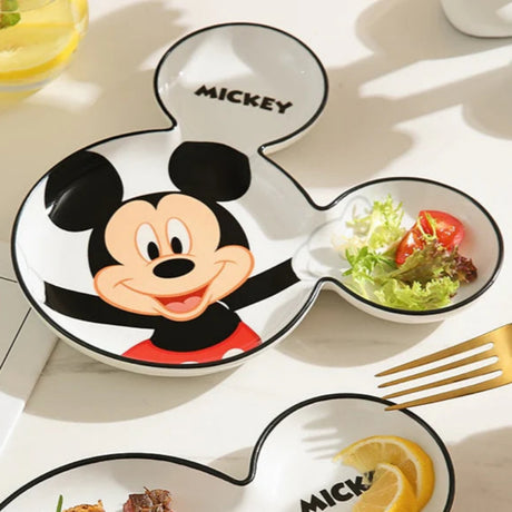 Disney Mickey Mouse Two Ears Snack Serving Plate