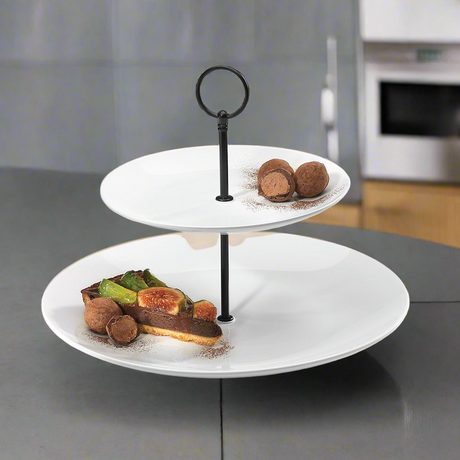 2 Tier Round Cake Holder Symphony