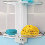 Butterfly corner shower stand