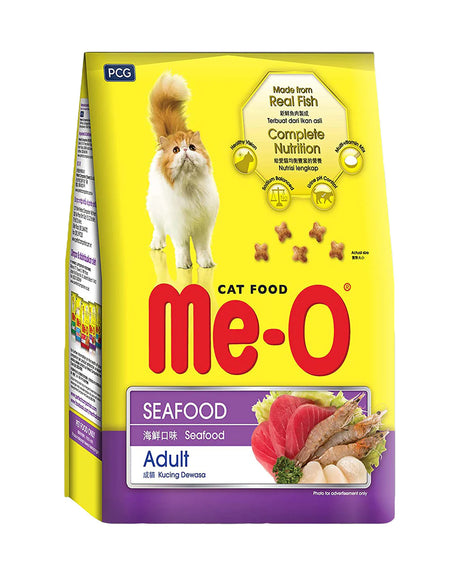 Me-O Adult Seafood Cat Food 450gm (Pack of 18)