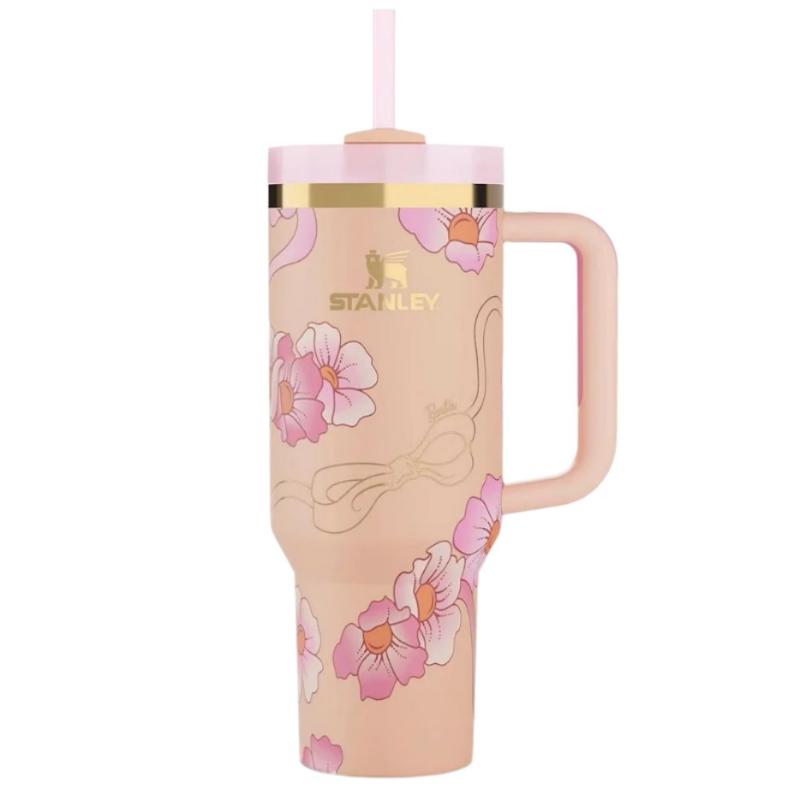 Stanley Barbie ’80s Peaches ’N Cream Quencher Tumbler 1.18L