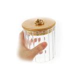 Glass Storage Jar 500ml With Bamboo Lid