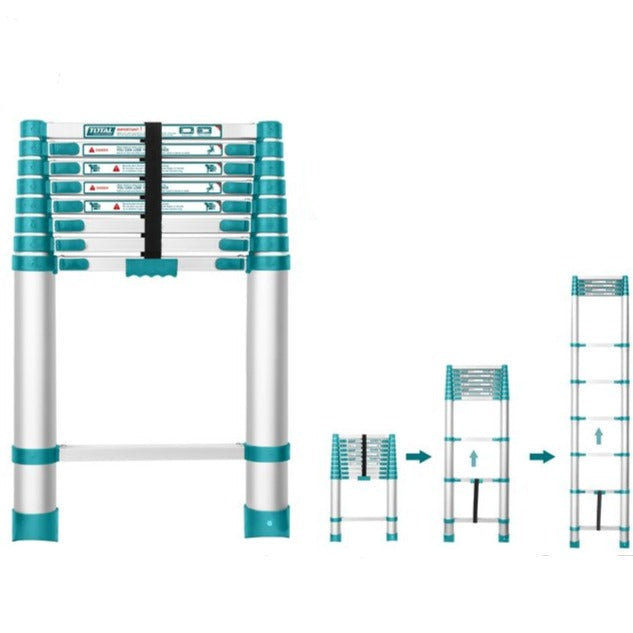 Heavy Duty Aluminum Telescopic Ladder