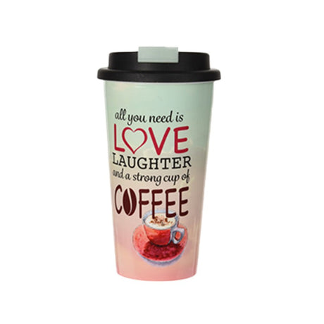 Travel Mug With Lid 450ml