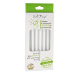 Set Of 6 Glass Straws With A Cleaning Brush