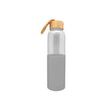 Silicone Sleeve Glass Water Bottle 500ml