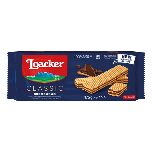 Loacker Classic Wafer Chocolate 175gm