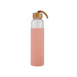 Silicone Sleeve Glass Water Bottle 500ml