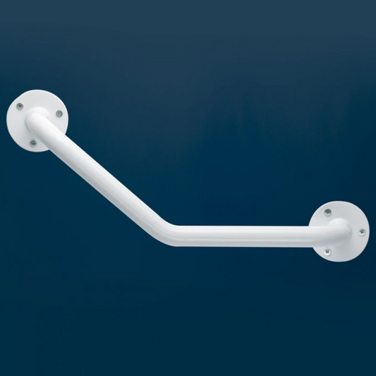 Elbowed Safety Handle 135º White