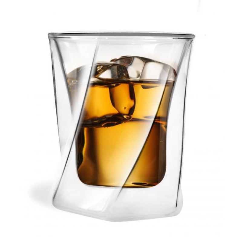 Whiskey double wall glass 300 ml