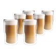 Set of 6 double wall glasses 350ml