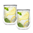 Set of 2 double wall glasses 300ml