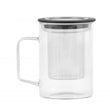 Double wall glass with glass infuser 300ml