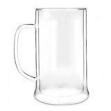 Double wall beer mug with under wall 500ml