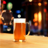 Double wall beer mug with under wall 500ml