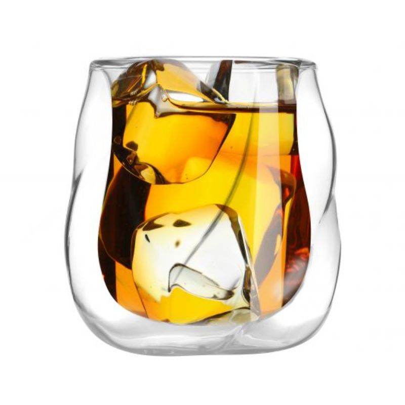 Double wall whisky glass 320ml