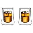 Set of 2 double wall glasses 240ml