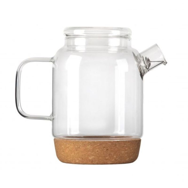 Set jug 800ml + 2 pcs of glasses with a cork stand 250ml