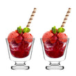 Set of 2 double wall dessert cups 250ml