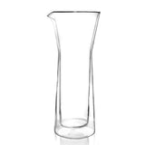 Double wall glass carafe 800ml