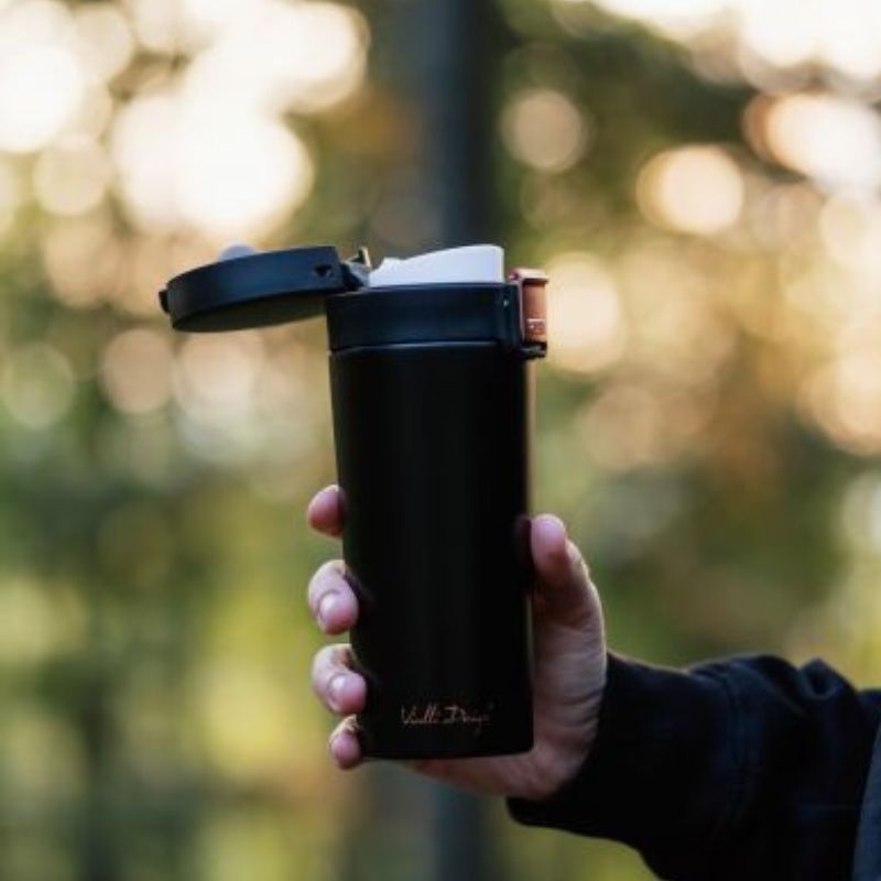 Thermal mug 400ml black rose gold