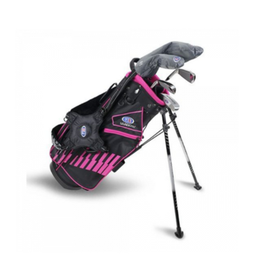  Golf Set -Black/Pink