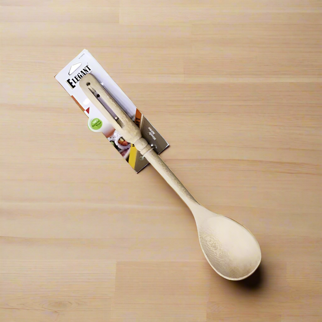 Elegant Wooden Cooking Serving Spoon