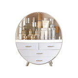 Oval Shaped Cosmetic Organizer