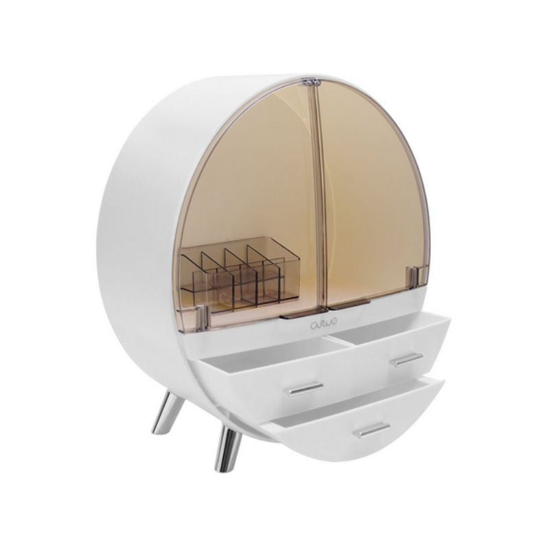 Oval Shaped Cosmetic Organizer