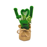 Artificial Plant Hanging Love Letter