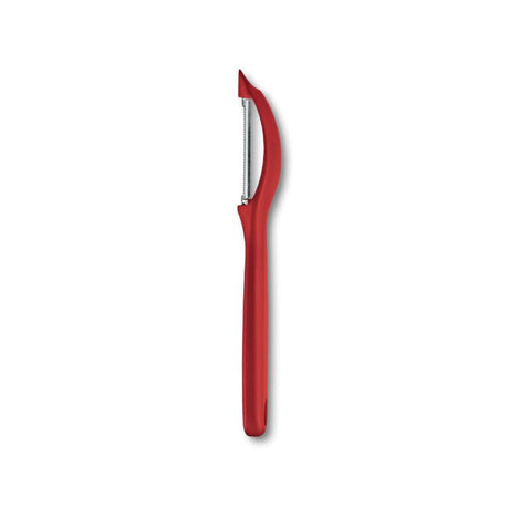 Tomato Peeler I, Serrated Cut, Red