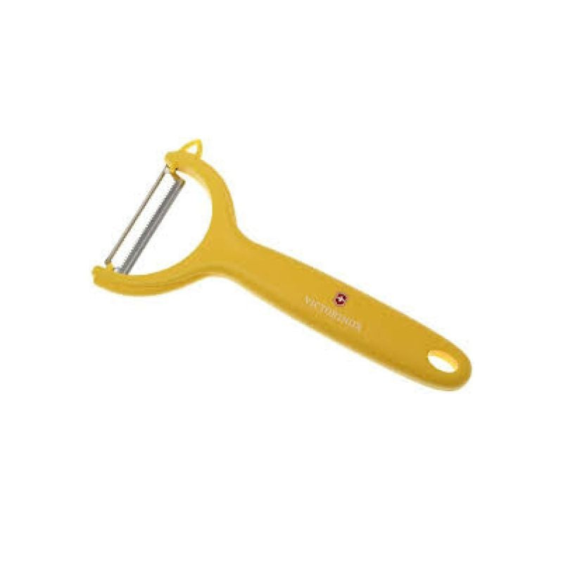 Tomato Peeler Y, Serrated Cut, Yellow