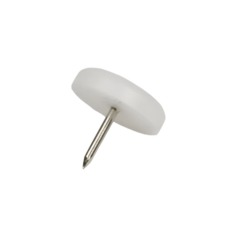 Nail-in Furniture Glide White