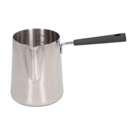 Stainless Steel Milk Frothing Jug with Long Handle 600ml