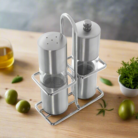 Stainless Steel Grinder & Shaker