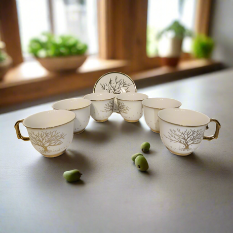 Cup Saucers Sets (Set of 6)