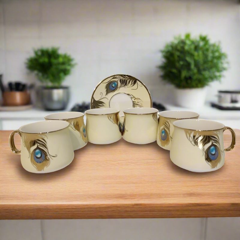 Cup Saucers Sets (Set of 6)