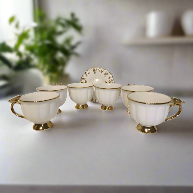 Cup Saucers Sets (Set of 6)