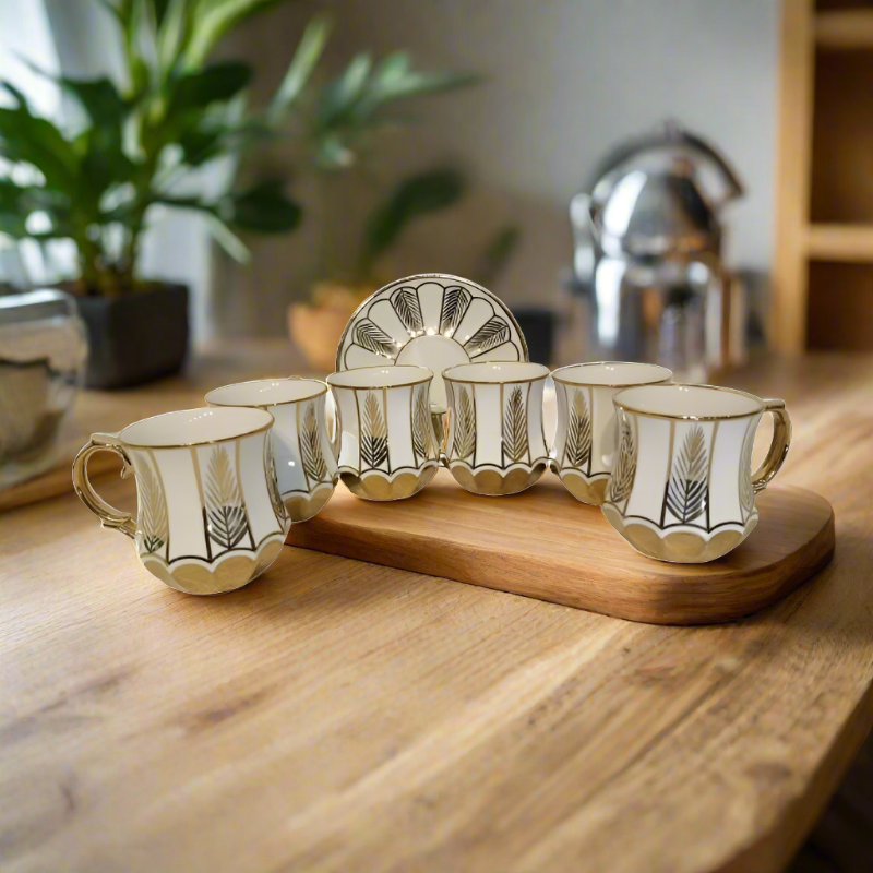 Cup Saucers Sets (Set of 6)