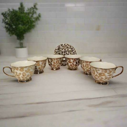 Cup Saucer Set (Set of 6)